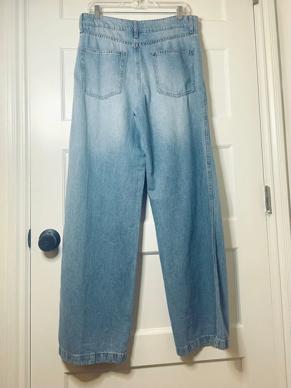 Sanctuary Highland Wide‎ Leg Denim 30 Sail Away Mid Rise Seam Detail NWT